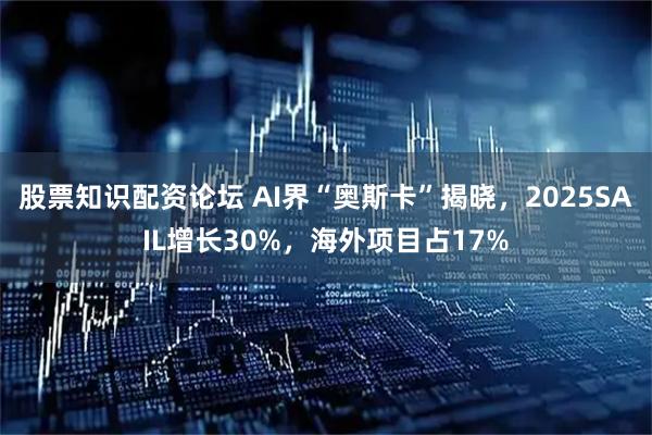 股票知识配资论坛 AI界“奥斯卡”揭晓，2025SAIL增长30%，海外项目占17%